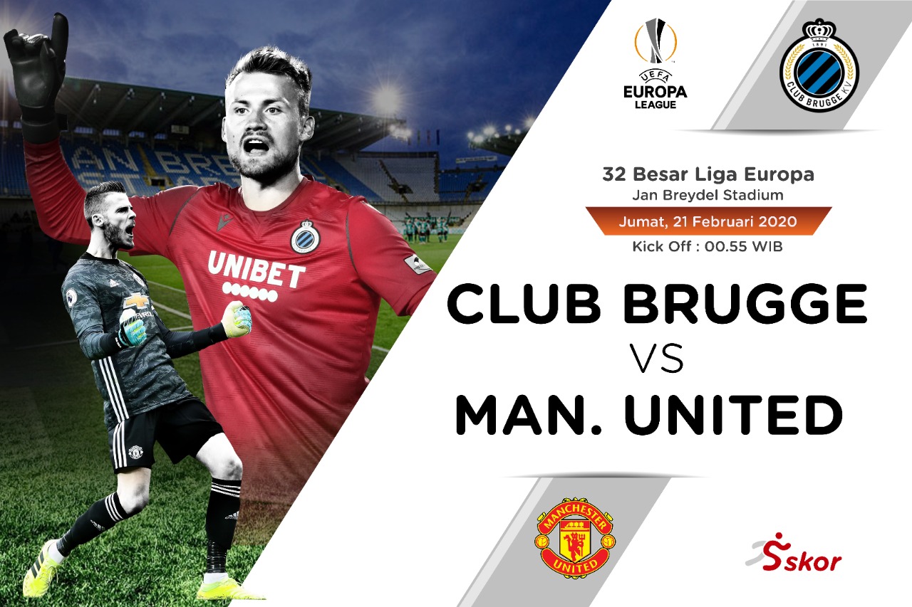 Link Live Streaming Club Brugge vs Manchester United