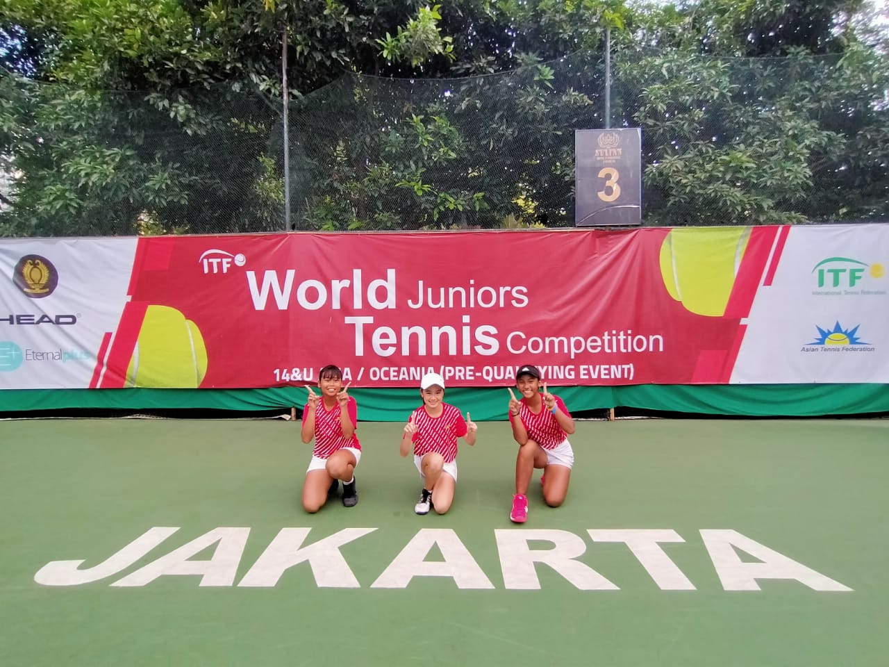 Menang Sempurna, Tim Tenis Putri Indonesia Pastikan Tiket Final WJTC