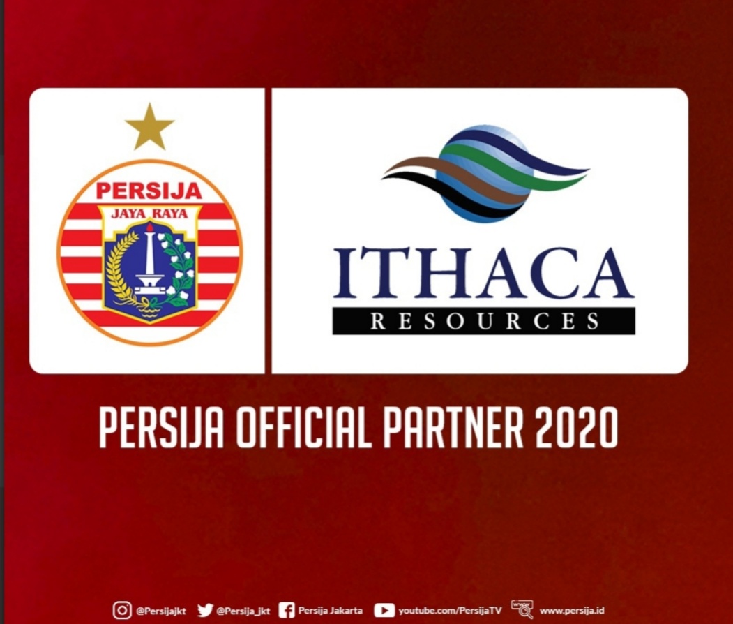 Resmi Ithaca Resources Sponsor Persija Jakarta Musim 2020