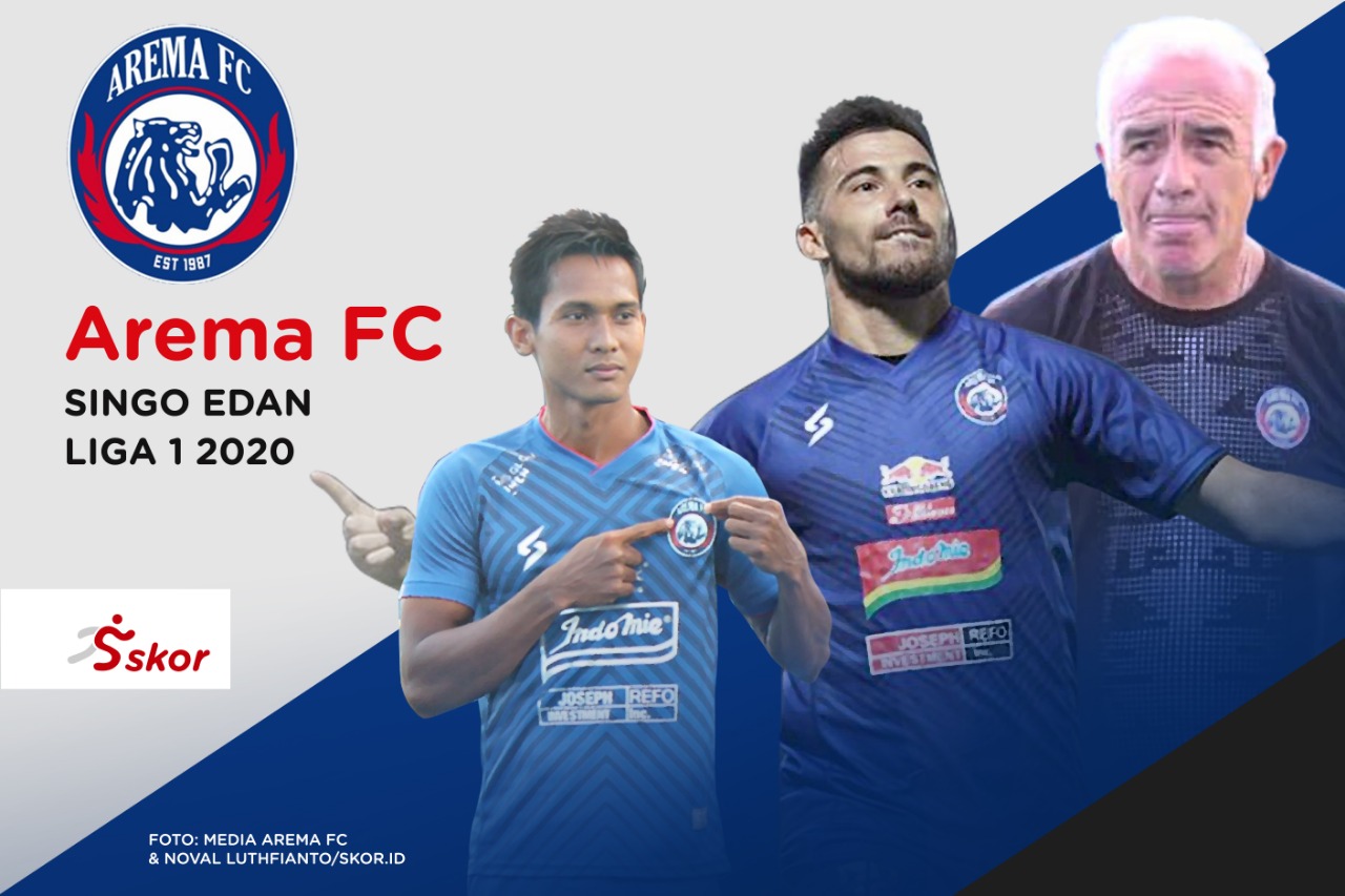 Profil Klub Liga 1 2020: Arema FC, Mario Gomez Bawa Perubahan