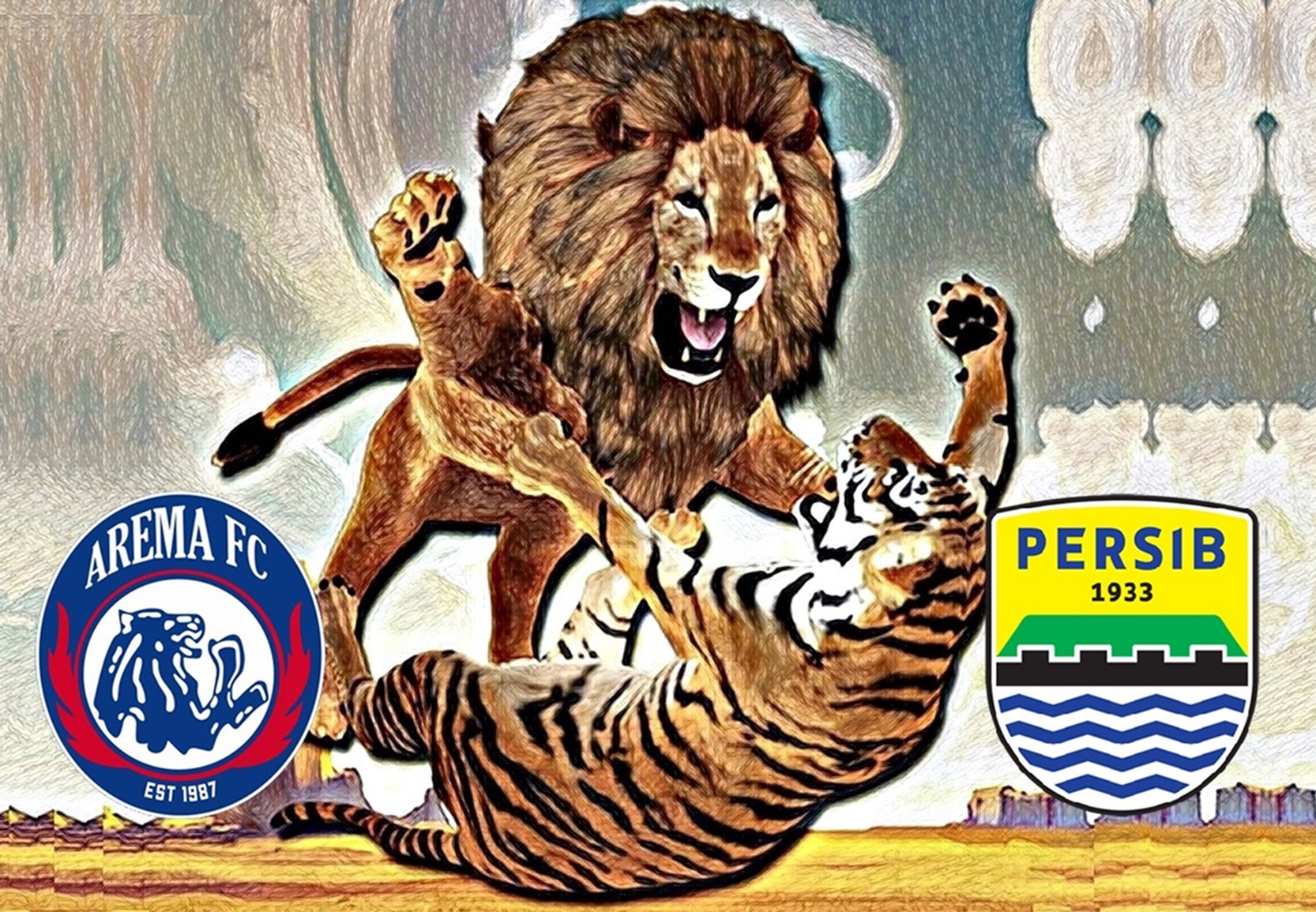 Arema vs Persib, Rekor Jomplang Singo Edan dan Maung Bandung