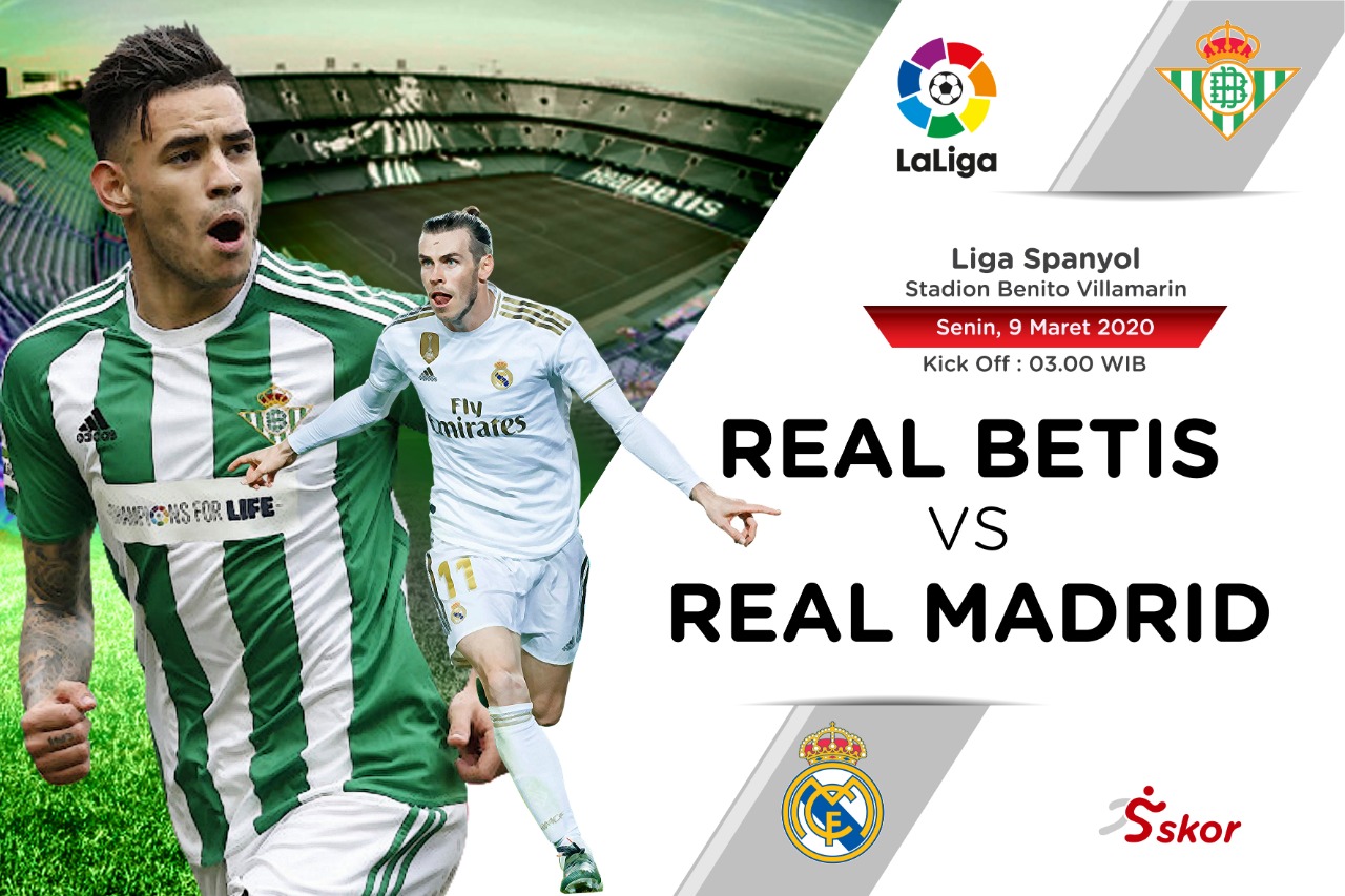 Prediksi Pertandingan Liga Spanyol : Real Betis vs Real Madrid