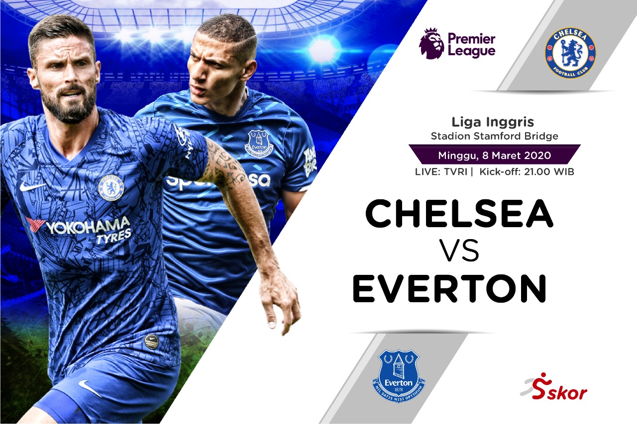Prediksi Pertandingan Liga Inggris:  Chelsea vs Everton