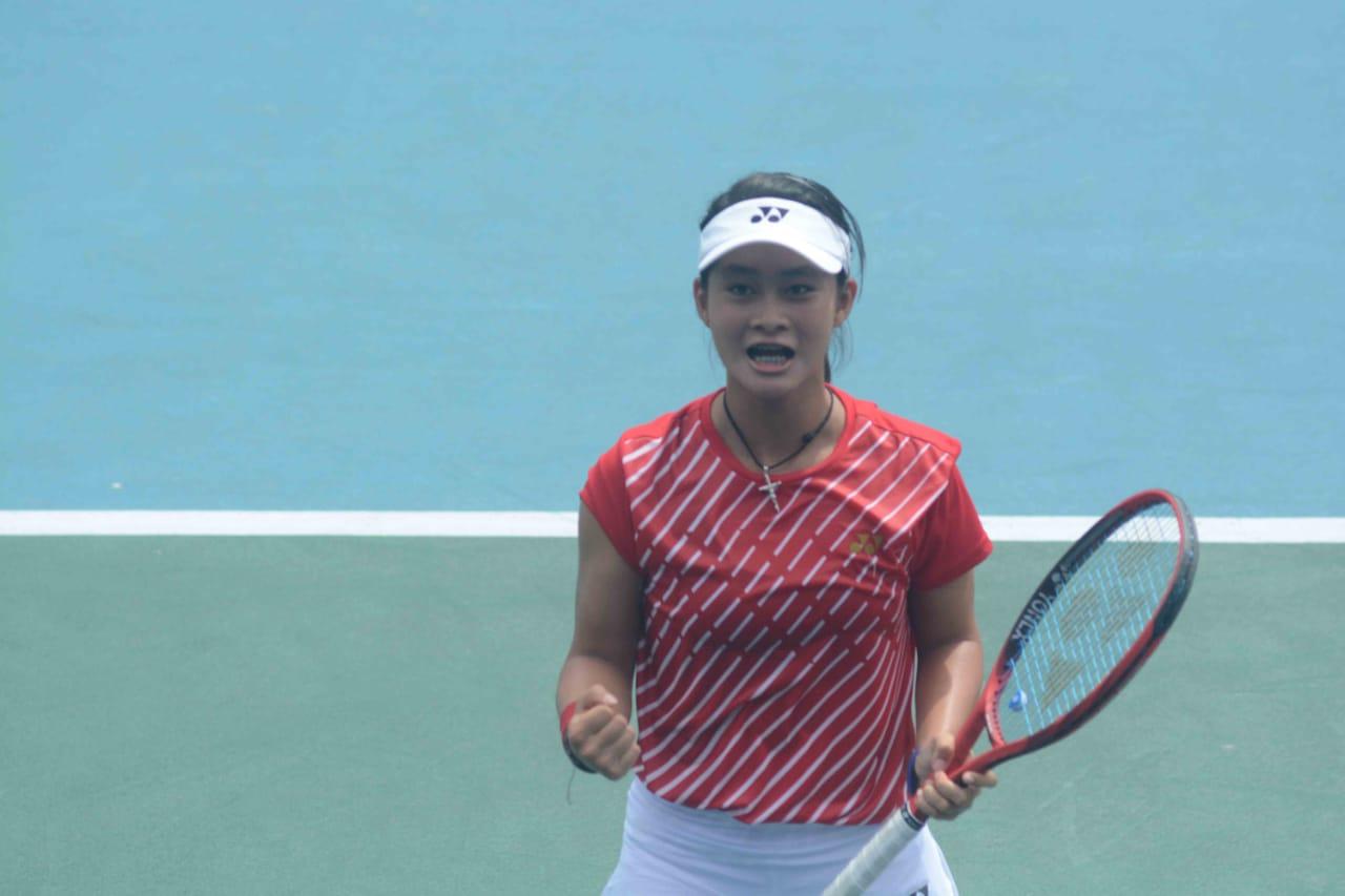 Priska Madelyn Unjuk Gigi di Turnamen Tenis W15, Lolos ke Final