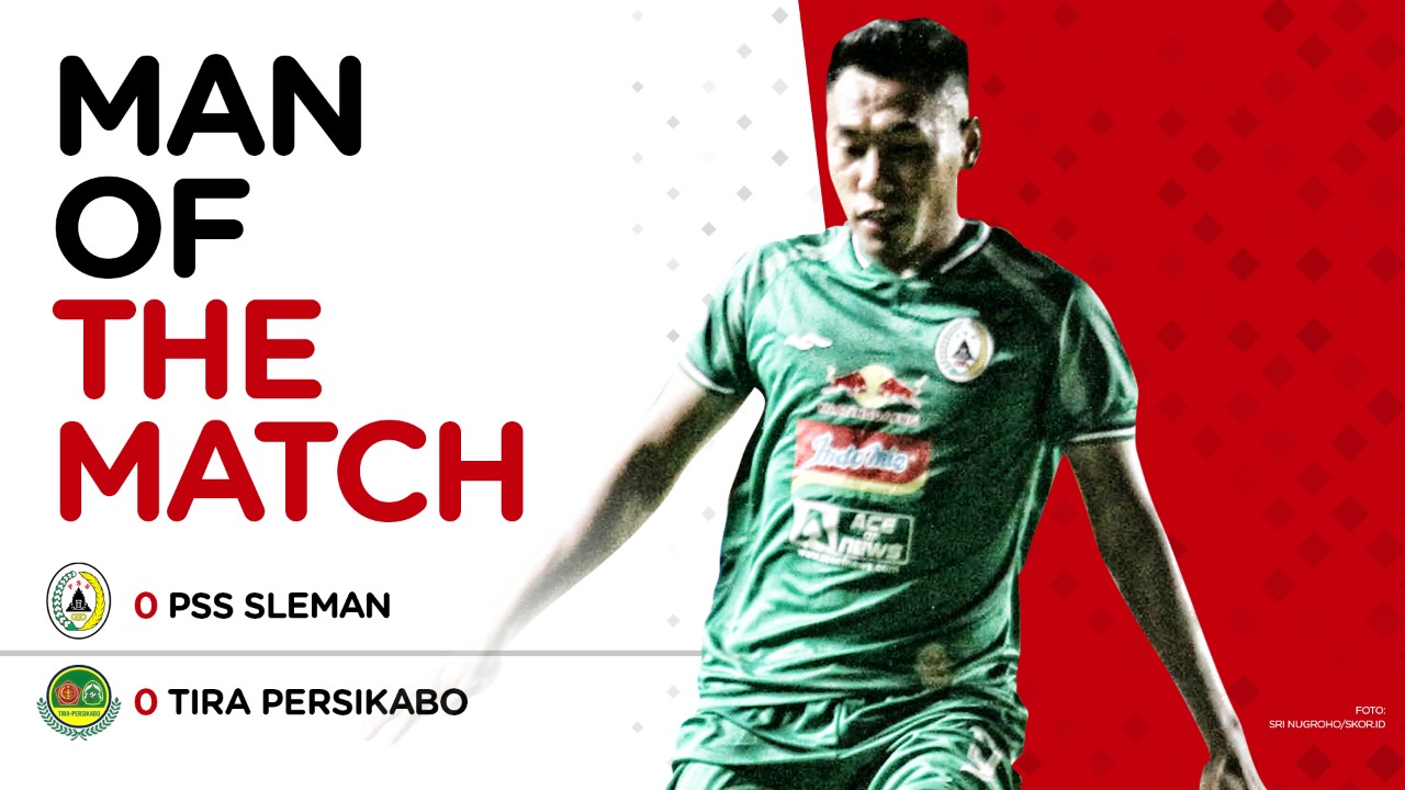 Liga 1 2020, Man of The Match PSS Sleman vs Tira Persikabo: Asyraq Gufron