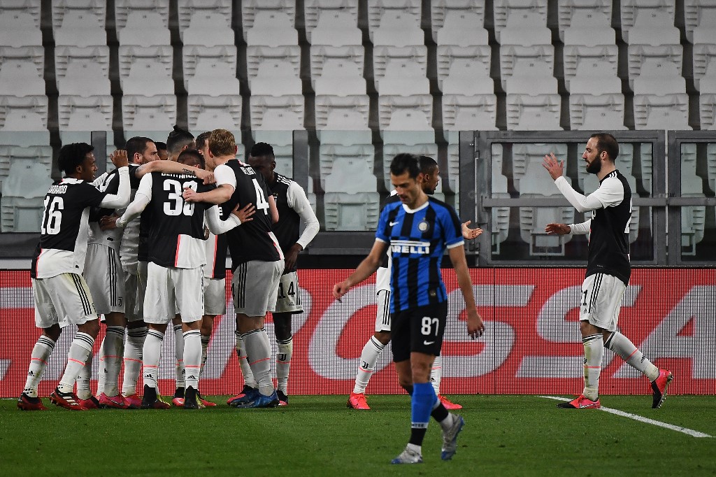 Hasil Juventus vs Inter Milan: Ramsey dan Dybala Rebut Kembali Singgasana