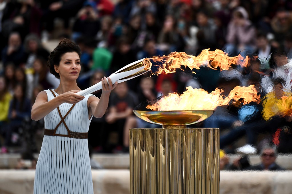 Olimpiade 2020: Pengambilan Api Abadi Tanpa Penonton, Kejadian 36 Tahun Lalu Terulang