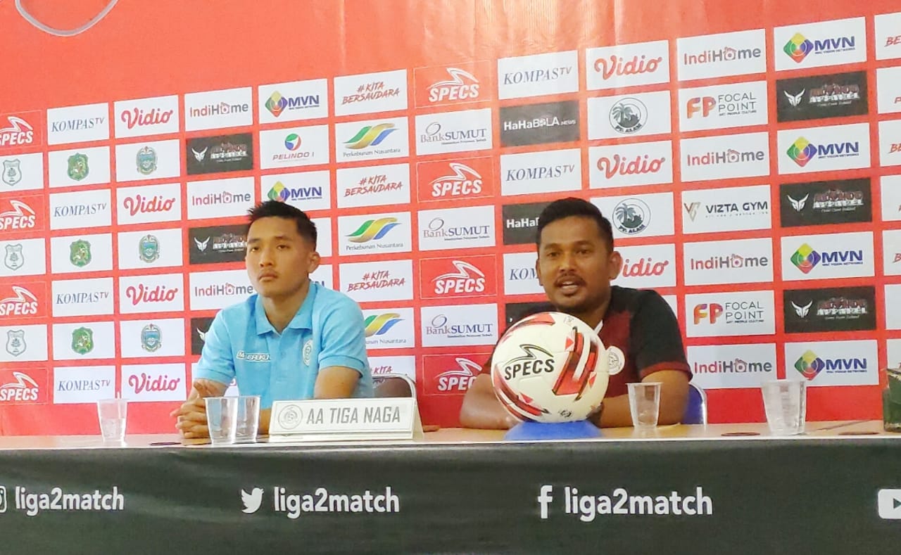 AA Tiga Naga Siap Ambil Poin di Medan untuk ''Bicara'' pada Liga 2 2020