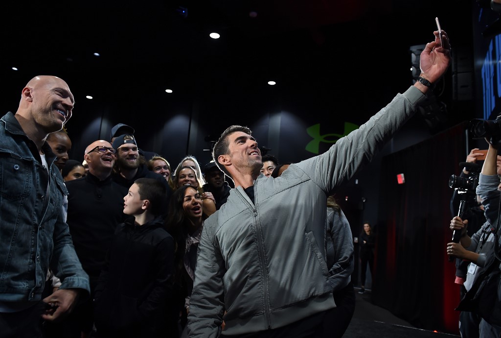 Pamer Foto Selfie, Michael Phelps Menikmati Peran sebagai Orang Tua