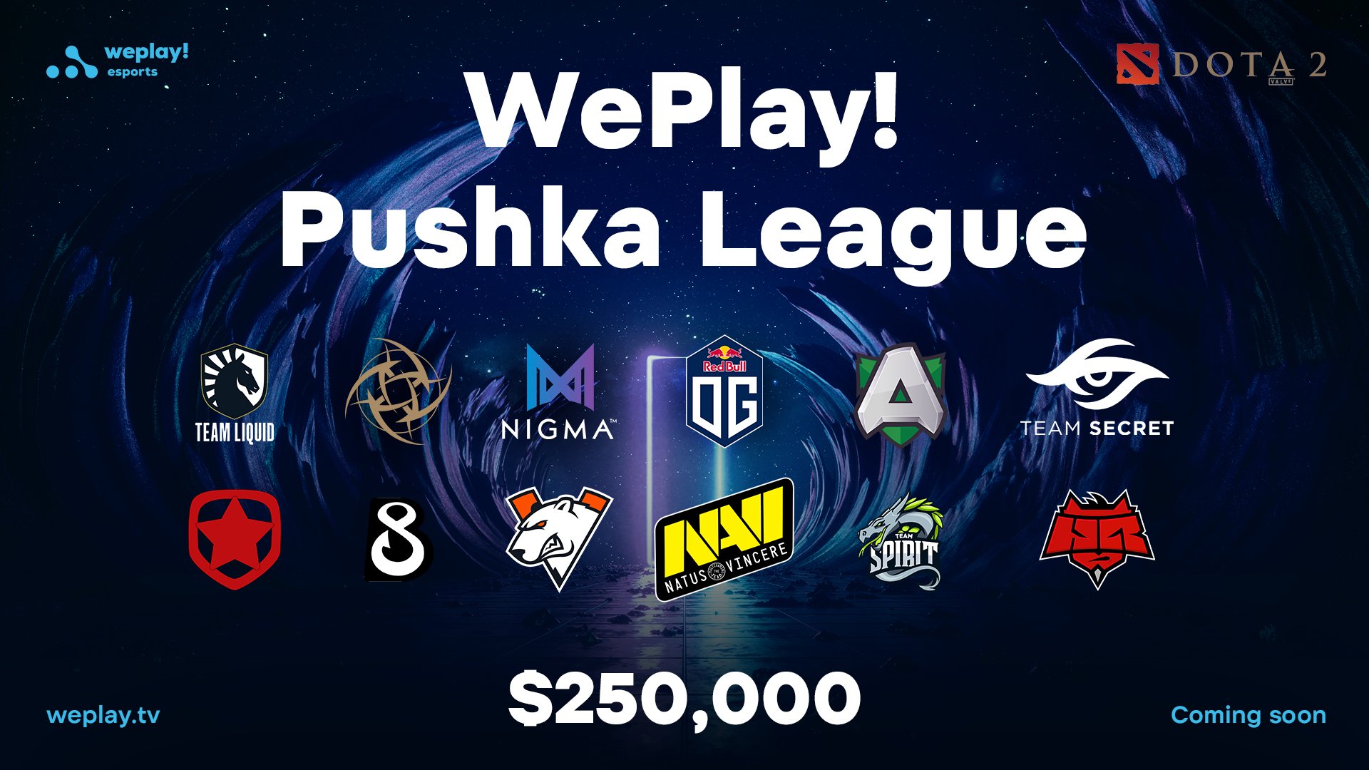 FlyToMoon Gantikan Gambit Esports di WePlay! Pushka League