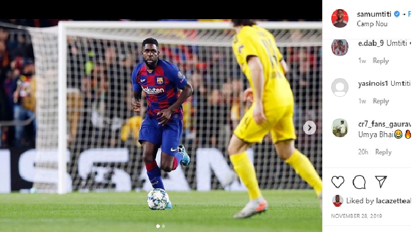 Samuel Umtiti Cedera Lagi, Barcelona Makin Yakin Melepas Bek Prancis Itu 