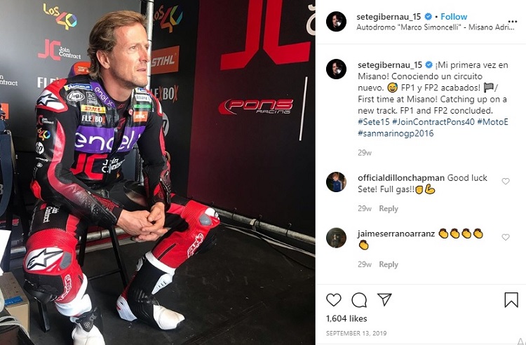 Sete Gibernau Kenyang Sumpah Serapah dari Valentino Rossi