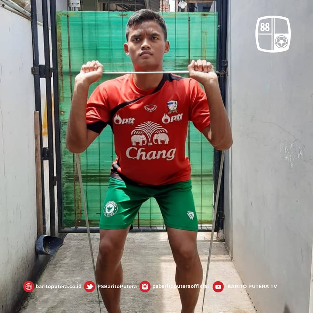 Pemain Muda Barito Putera Menembus Subuh untuk Siasati Zona Merah Corona 