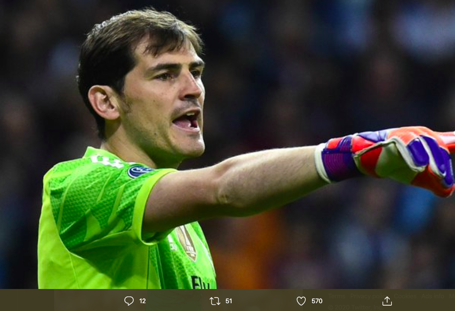 Iker Casillas Resmi Kembali ke Real Madrid