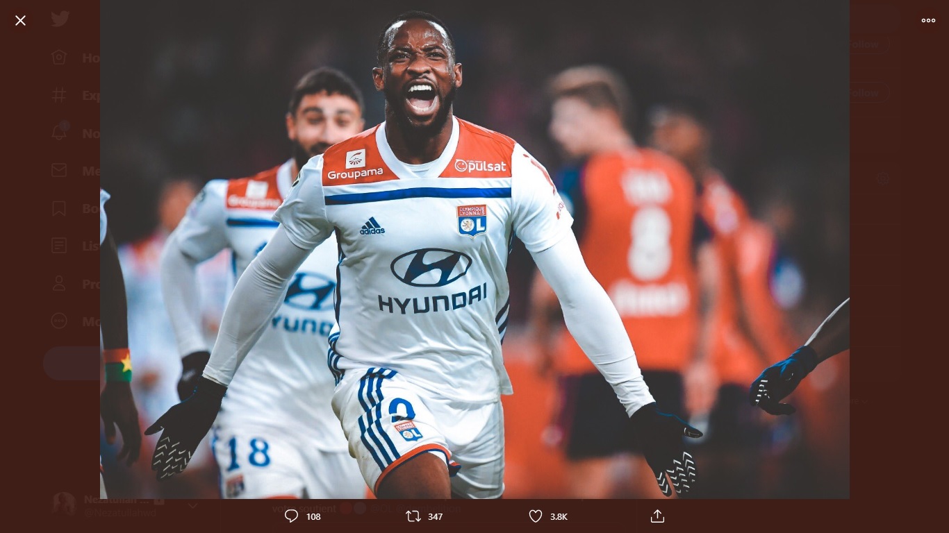 Lyon Siap Lepas Moussa Dembele, Man United dan Chelsea Siaga