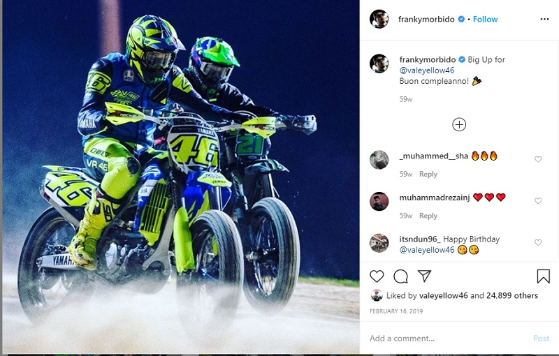 Franco Morbidelli Tak Sabar Menyambut Valentino Rossi