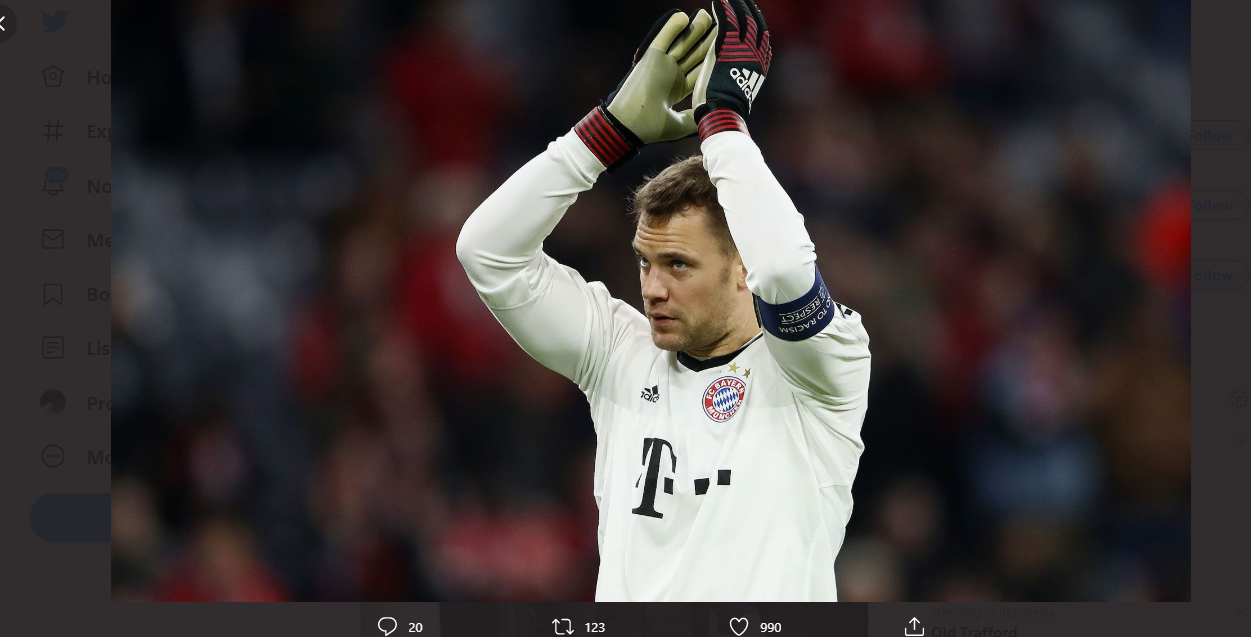 Bayern Munchen Bodoh jika Biarkan Manuel Neuer Pergi