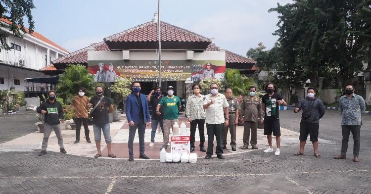 Bonek Digandeng Pemerintah untuk Perangi Covid-19 di Surabaya