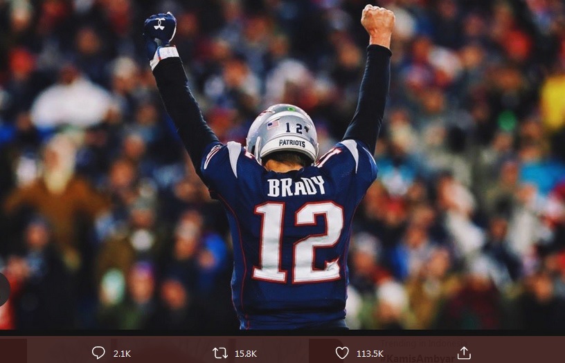 Tom Brady Berbagi Momen Langka dengan Sang Ayah