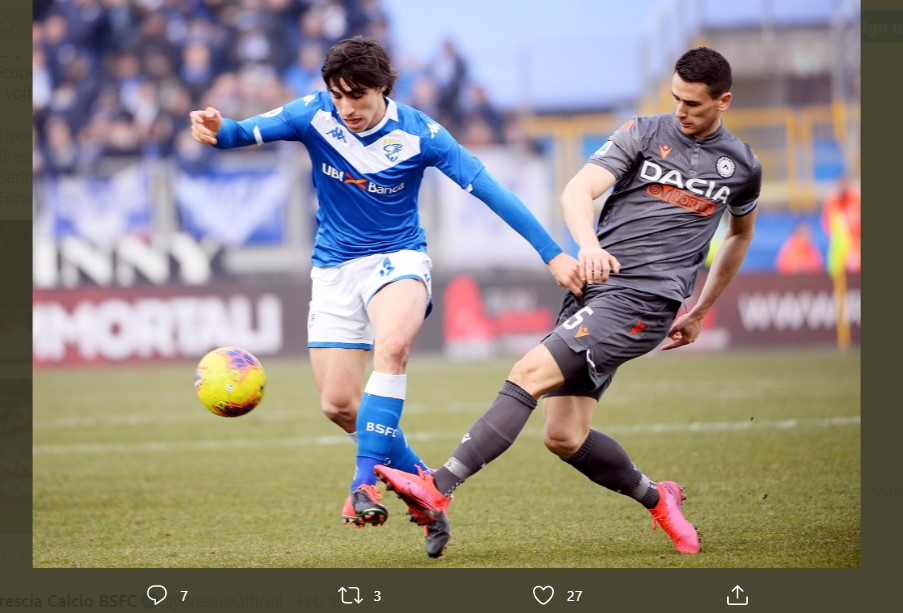 Napoli Intai 3 Pemain Brescia untuk Proyek Juara