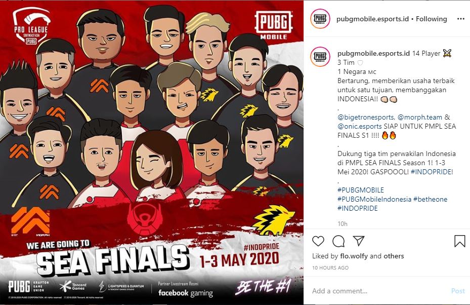 PUBG Mobile Indonesia Resmi Umumkan Jadwal PMPL SEA Final 2020