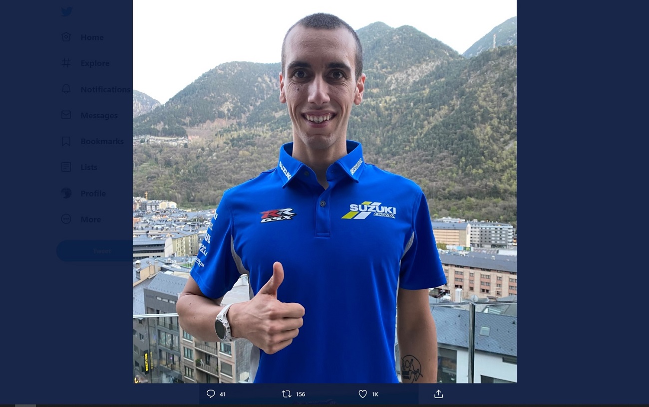 Alex Rins Pamer Latihan Perdana di Sirkuit Andorra
