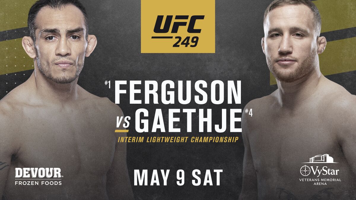 UFC Siap Kembali, Tony Ferguson vs Justin Gaethje Digelar 9 Mei