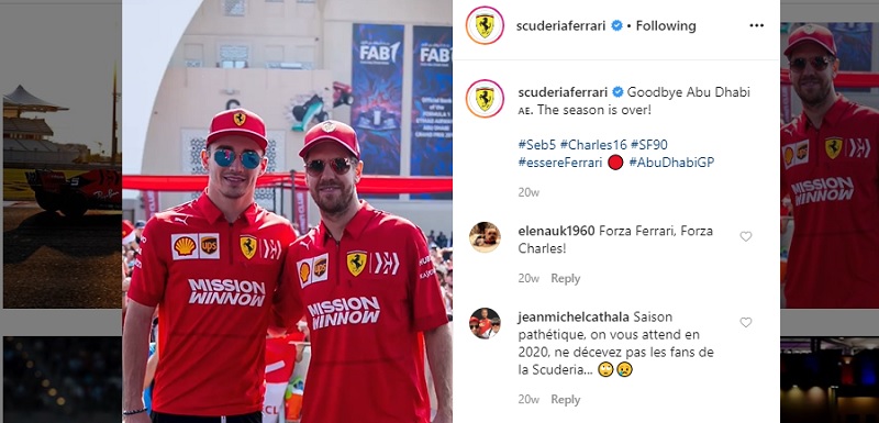 Charles Leclerc Lebih Senang Sebastian Vettel Bertahan di Ferrari