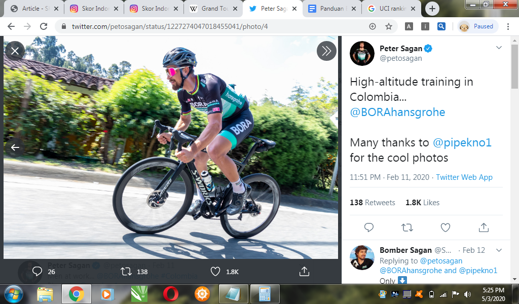 Peter Sagan, Pembalap Sepeda dengan Gaji Tertinggi Musim Ini 