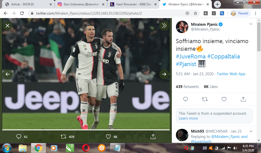 Miralem Pjanic Ceritakan Kesempurnaan Juventus dari Dalam Tim