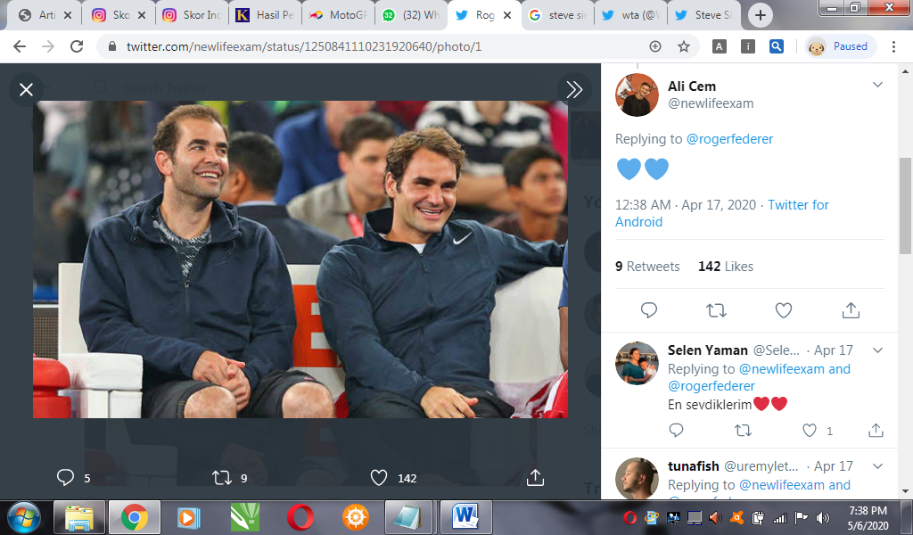 WTA Dukung Usulan Roger Federer Terkait Penyatuan dengan ATP