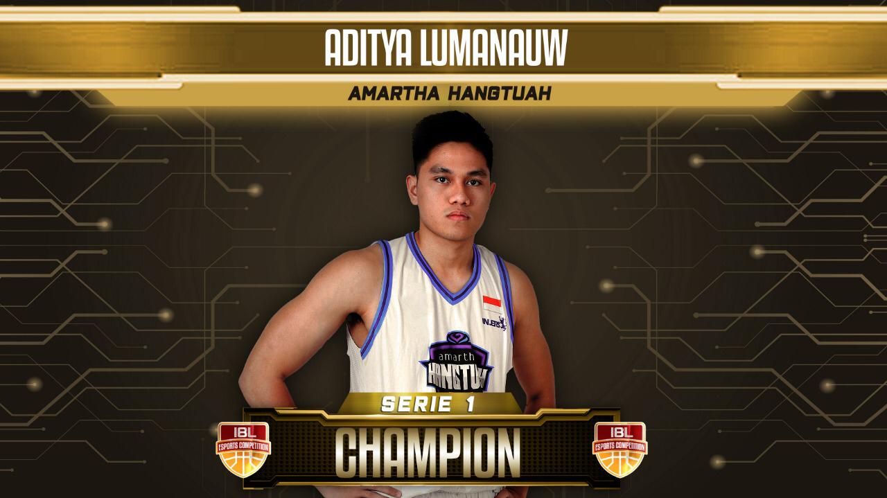 Aditya Lumanauw, Juara IBL Esport Competition Seri Pertama