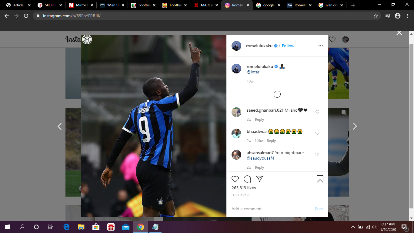 Romelu Lukaku Ulang Tahun, Inter Milan Siapkan Kado Spesial