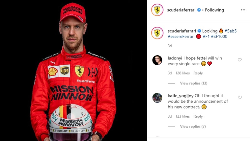 Negosiasi Mentok, Sebastian Vettel Bakal Tinggalkan Ferrari