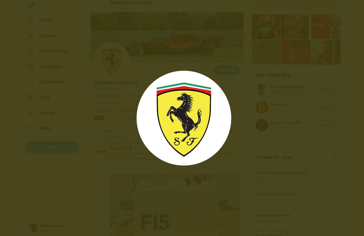Ferrari Pertimbangkan Tampil dalam IndyCar 2022