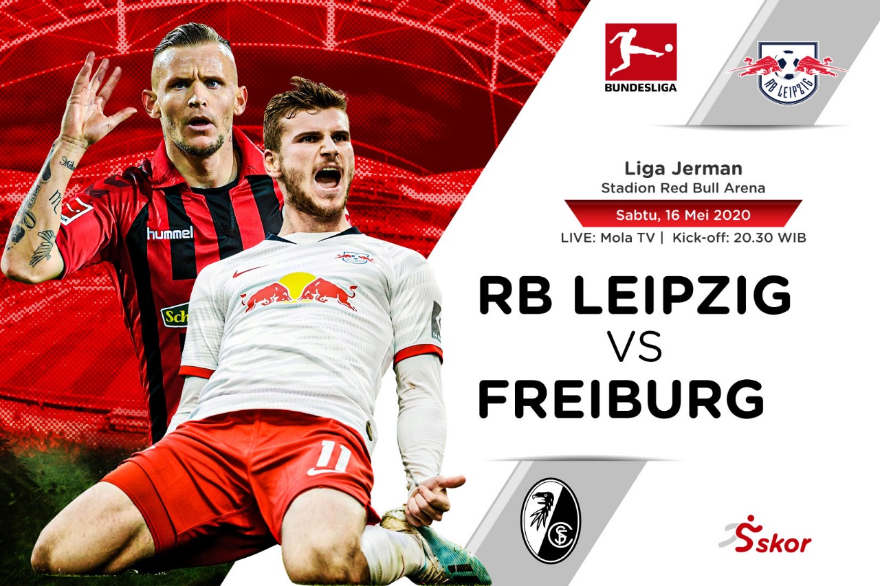 Link Live Streaming Liga Jerman: RB Leipzig vs SC Freiburg