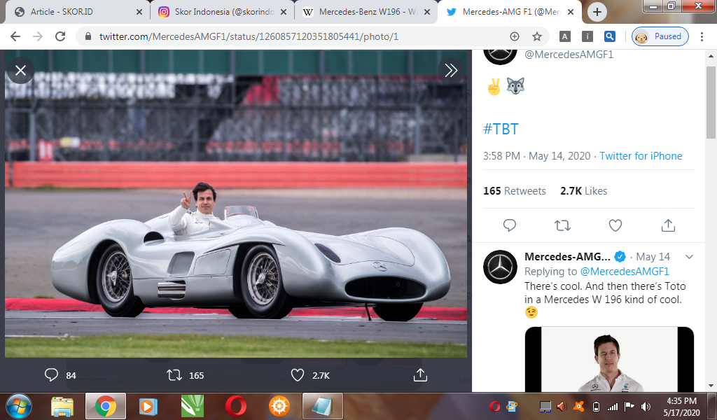Bos Mercedes Toto Wolff Prihatin dengan Performa Ferrari