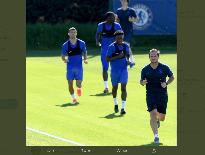 Frank Lampard Enggan Tanggapi Rumor Kepindahan Callum Hudson-Odoi dari Chelsea