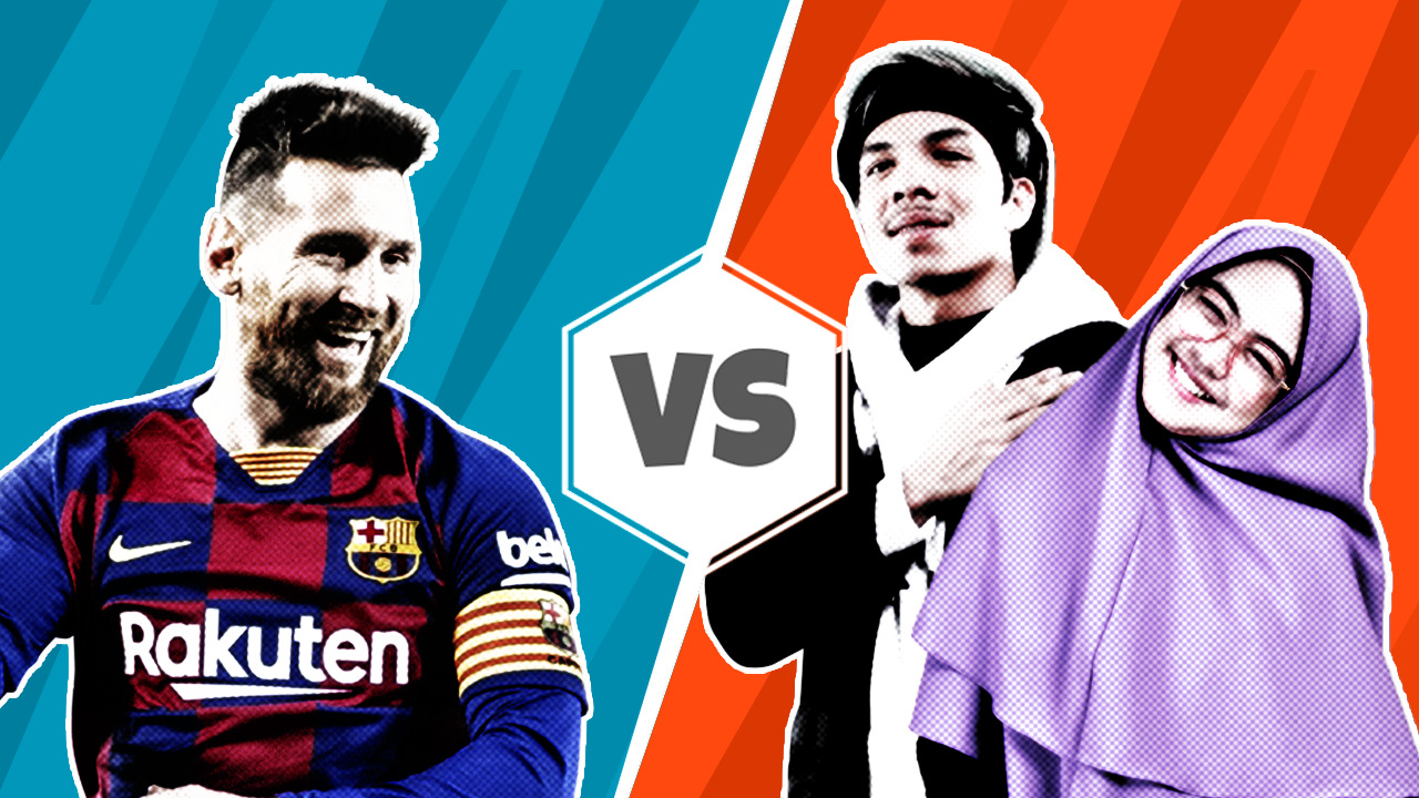 INFOGRAFIS: Perbandingan Penghasilan Youtube Atta Halilintar dan Ria Ricis dengan  Gaji Lionel Messi