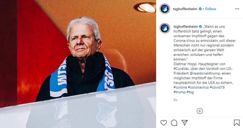 Dietmar Hopp, Pemilik Hoffenheim yang DIbenci Suporter Liga Jerman