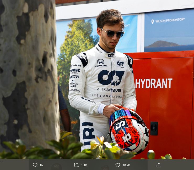 Pierre Gasly Masih Favoritkan Max Versttapen dalam Perebutan Gelar Juara F1 2021