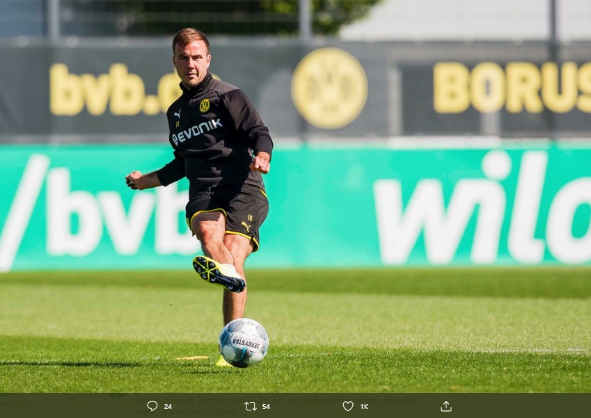 Resmi, Mario Gotze Berpisah dengan Borussia Dortmund Musim Panas 