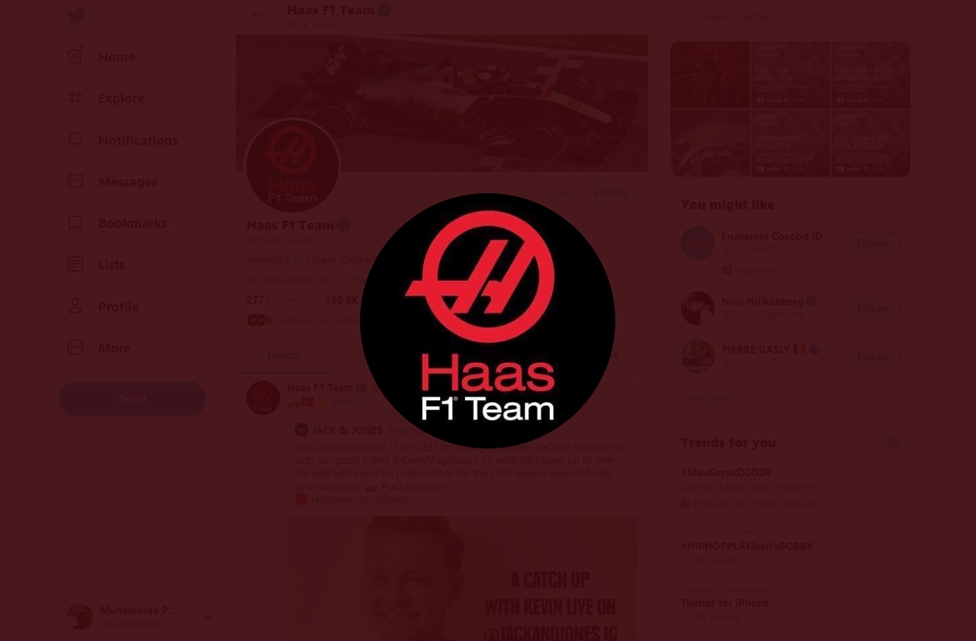 Haas Tolak Klaim Uralkali soal Ganti Rugi Uang Sponsor untuk F1 2022