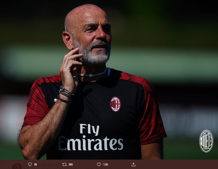 Pelatih AC Milan: Kami Kurang Tajam di Depan Gawang