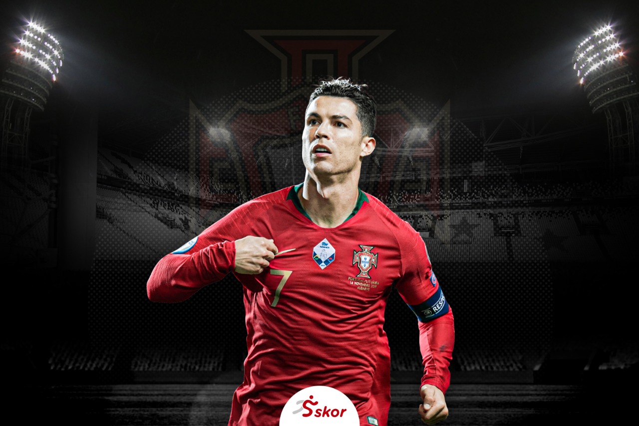 Cetak 101 Gol di Timnas Portugal, Cristiano Ronaldo Tuai Pujian