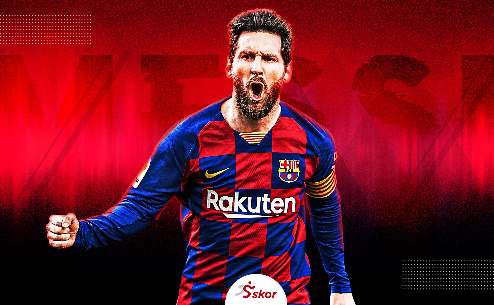 Deretan Salam Perpisahan dari Ruang Ganti Barcelona untuk Lionel Messi