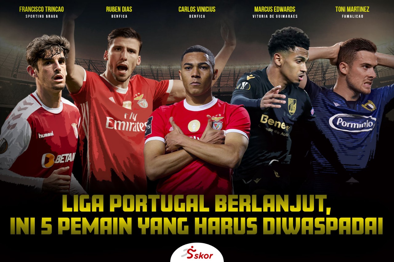 Liga Portugal Berlanjut, Aksi 5 Pemain Ini Harus Diwaspadai