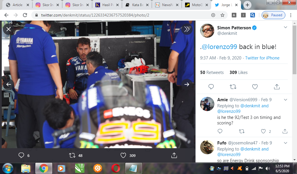 Jorge Lorenzo Tidak Ingin Beri Masukan soal Cara Mengendarai Honda RC213V