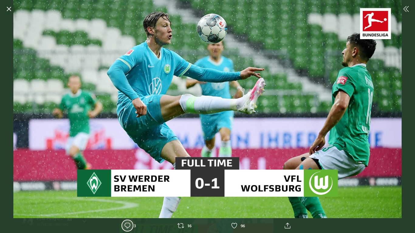 Hasil Liga Jerman: 5 Hal yang Bisa Dipelajari dari Werder Bremen vs Wolfsburg