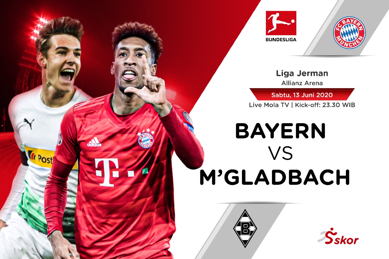 Prediksi Liga Jerman: Bayern Munchen vs Borussia Monchengladbach